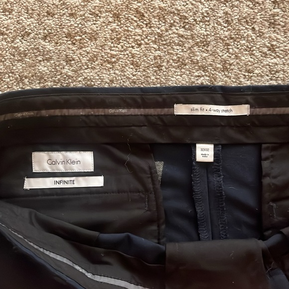 Calvin Klein Infinite Men's Slim Fit Dress Pants - Picture 4 of 4